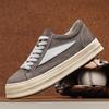Fashion Trendy Brand Men's Sports and Leisure Shoes Versatile Thick Soled Oxford Shoes Commuting Outdoor Men's Workwear Shoes Lace Up
