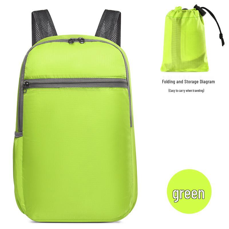 Leichter Faltbarer Outdoor-Radrucksack - Großes Fassungsvermögen für Männer & Frauen, Ideal für Pendeln, Wandern & Bergsteigen