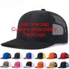 Șapcă de Baseball cu Logo Brodat Personalizat, Plasă Ruptă de Vară, Șepci Trucker Blank, Bărbați Femei, Text Litere, Pălării richardson logo personalizat