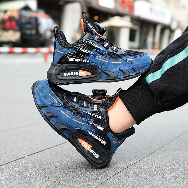 Luxury Boys Sneaker Autumn Children Shoes Fashion Breathable Non-slip Kids Casual Sneaker School Tennis Sports Shoes for Boy