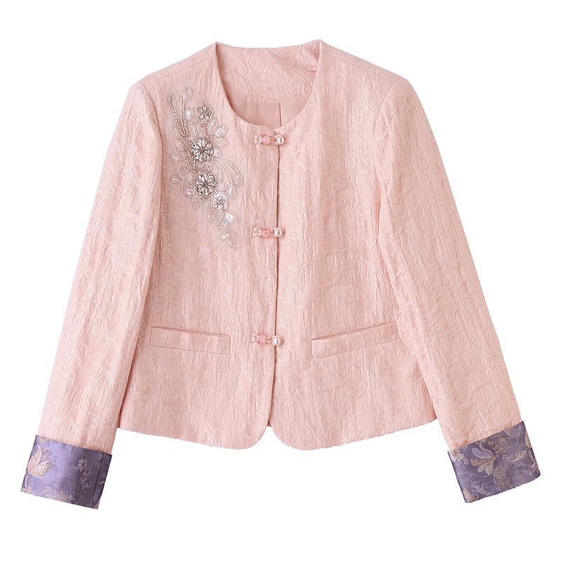 2025 Spring Slimming Chinese-Style Fashion Coat