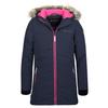 Trollkids Girls Lifjell Jacket Waterproof Hooded Navy Blue (133-114) 116