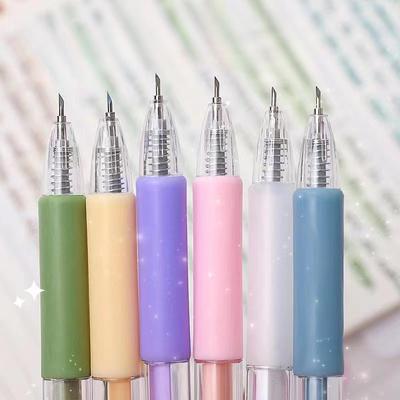 Simple Art Utility Knife Girl Scrapbooking DIY Tools Craft Style Album Diary Student's Manual Paper Cutting Carving Supplies