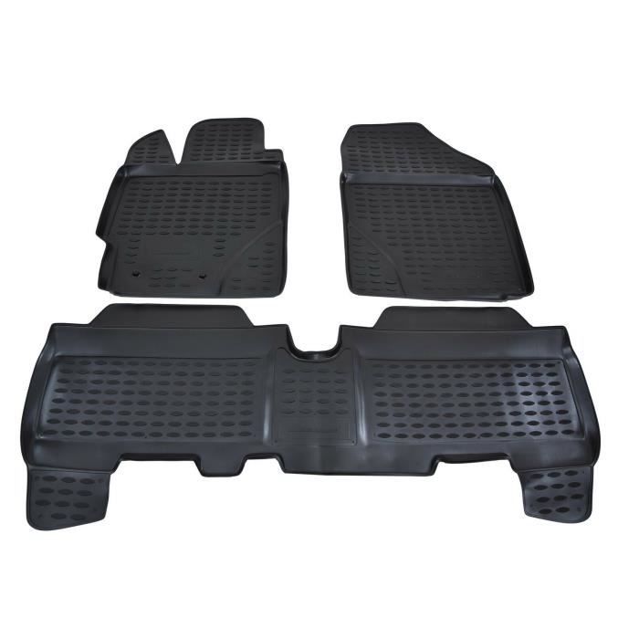 J&J AUTOMOTIVE | Tapis De Sol En Caoutchouc 3D Exclusive Pour Toyota Yaris 2005-2011