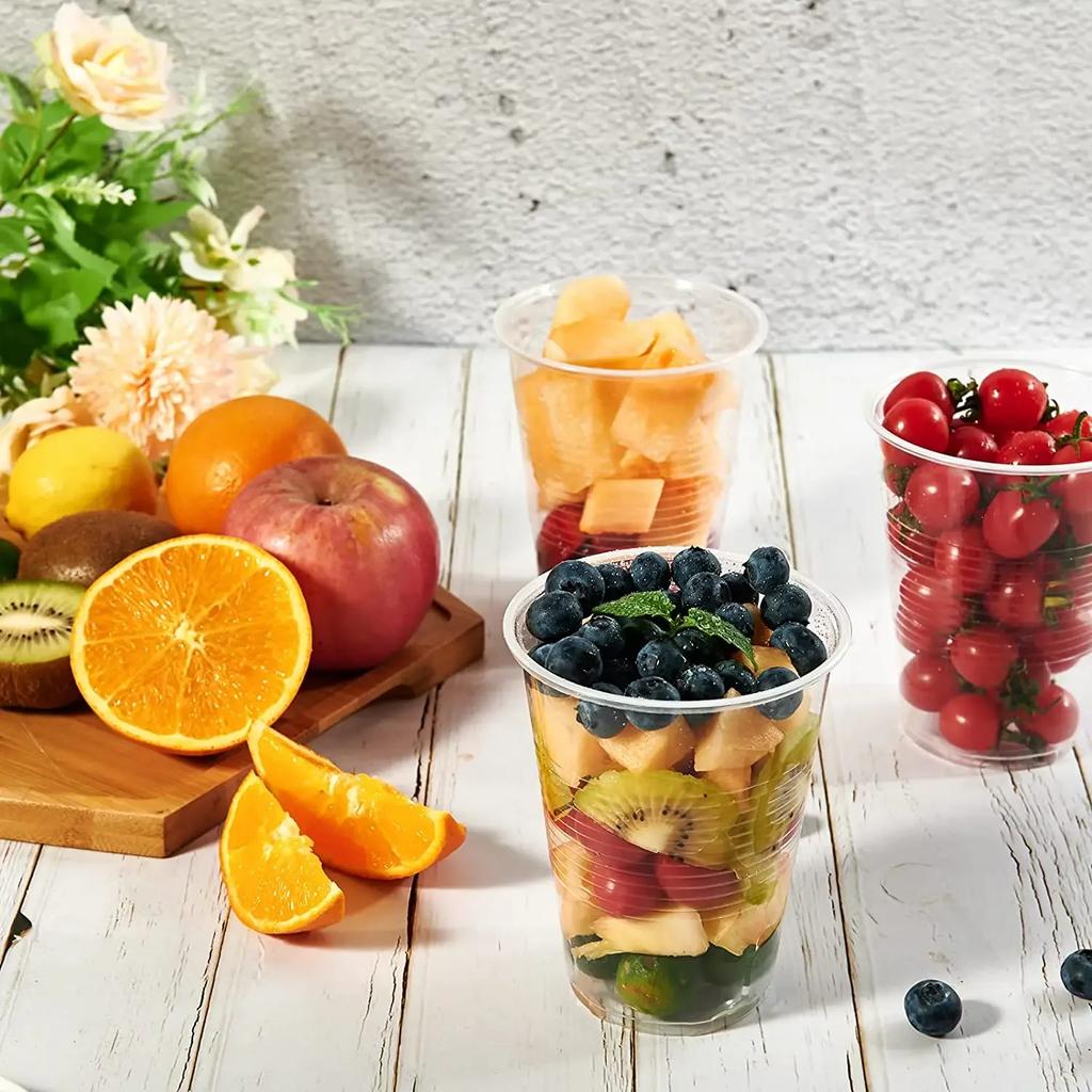 Picnic Plastic Cups Platic. Paper Cup Outdoor Party New Tableware Clear Pcs 160/170/200ml 25/50 Birthday Disposable Kitchen Bar