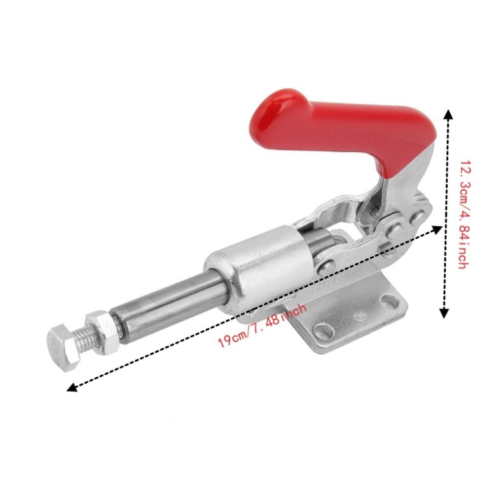 Iron Galvanized Push Pull Latch Clamp Quick Fixed Action Holding Latch Clamp For Woodworking