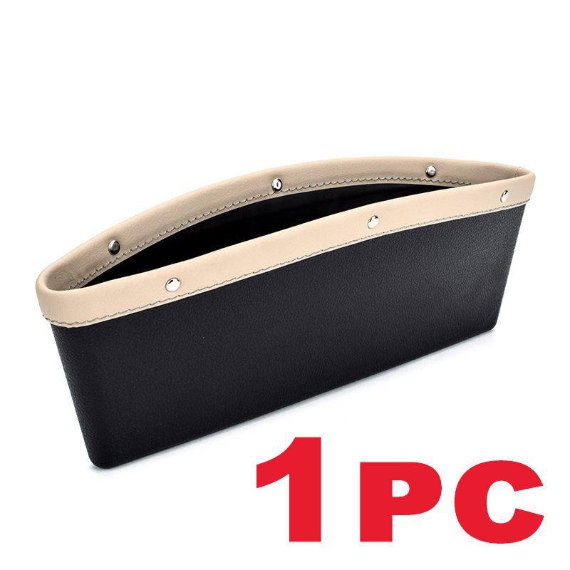 Car Seat Slit Gap Organizer Key/Phone/Coins Storage Pocket Car Interior Sundries Bag Pouch Auto Driver Seat Catcher Phone Holder