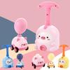 Air Propulsion System Balloon Launcher Toy Car Tower Design Balloon Powered Car Toy  Kid's Birthday