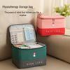 High-Capacity Portable First Aid & Medicine Bag for Home and Travel