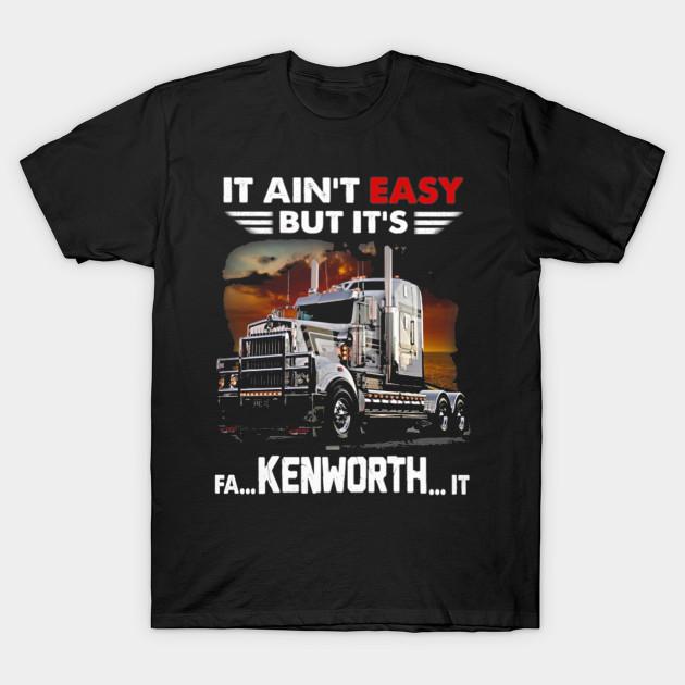 Trucker It Is Fa Kenworth It T-Shirt S разноцветный