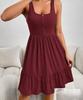 Women's Clothing Europe and the United States Popular 2026 New Summer Pendulum V-neck Vest Dress Women