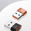 Typ-C Adapter Mini 6A Typ-C Buchse Schnellladung zu USB 3 Stecker Konverter