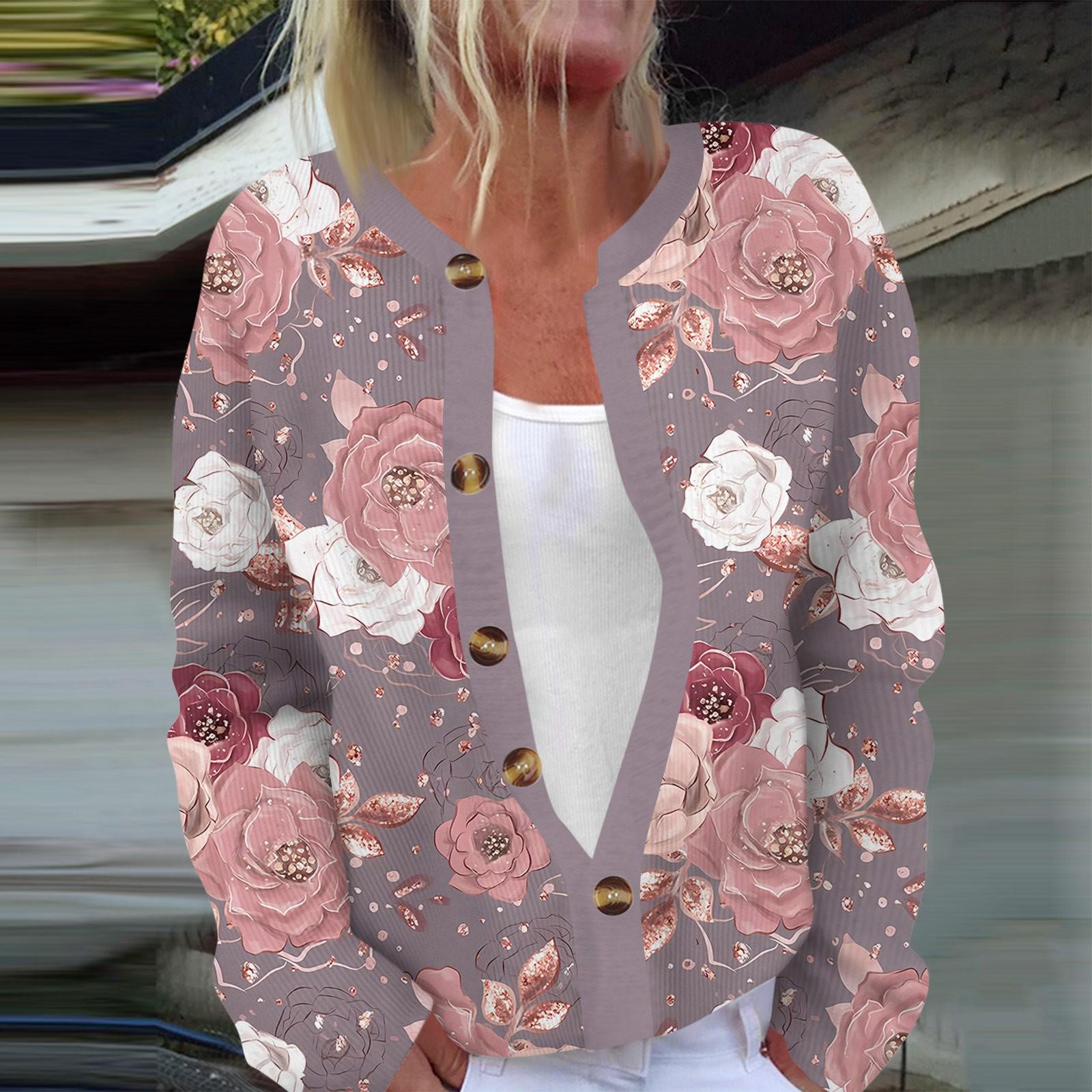 

Женская мода с длинным рукавом, рождественский принт «Снеговик-снежинка», куртка, кардиган XXXL розовый