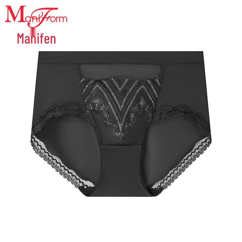 

Женские удобные кружевные трусики Maniform со средней посадкой M