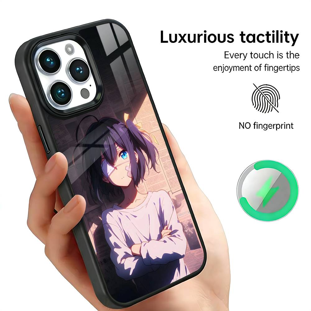 Cute R-Rikka T-TAKANASHI Phone Case For iPhone17,16,15,14,13,12,11 Plus,Pro Max For Magsafe Wireless Charging