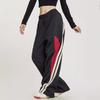 Amerikanische Harajuku Retro Jogginghose - Elastischer Bund Patchwork Hohe Taille Weites Bein