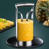 1 pz Affettatrice per ananas senza torsolo facile da usare - acciaio inossidabile resistente, impugnatura comoda - perfetta per uso domestico e in cucina/ristorazione