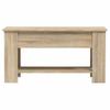  Coffee Table, Sonoma Oak 101x49x52 Cm, Wood-based Material
