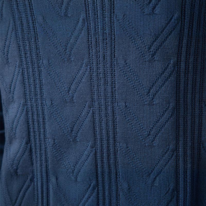 Polo Ralph Lauren 2025 Autumn and Winter New Embroidery Men's Jacquard Sweater Men's Pullover Sweater Solid Color V-neck Knitted Sweater Men