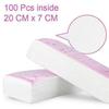 100pcs Women Men Hair Removal Wax Paper Nonwoven High Quality Body Leg Arm Hair Removal Epilator Wax Strip Paper Roll