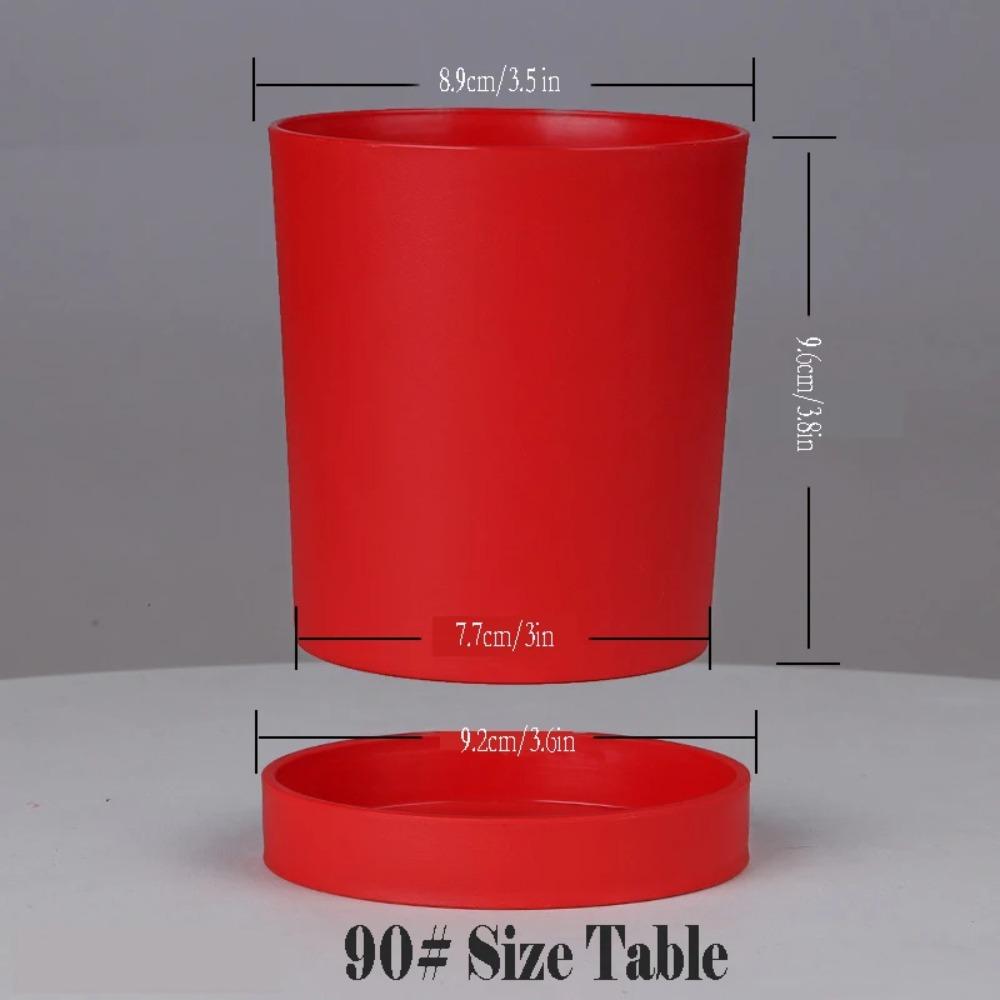 With Tray Flower Pot Plastic Decorative Pots New Flowerpot