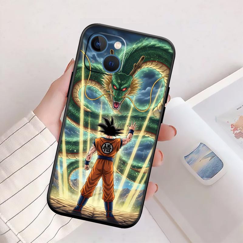 Dragon Ball Goku New High-End Shell Phone Case for iPhone 16 15 14 13 12 Pro Max Plus Mini