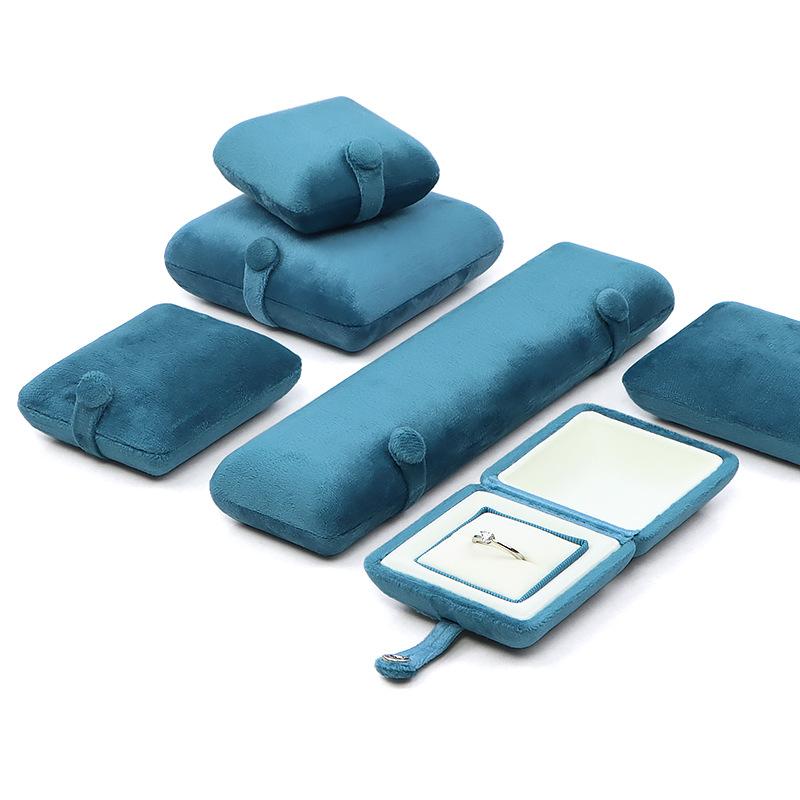 Velvet Ring Box Classical Earring Necklace Bangle/Bracelet Case Jewelry Gift Box For Wedding Jewelry Display Storage Box