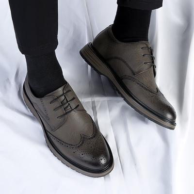 Modă Vânzări Fierbinți Pantofi Oxford Bărbați Lucrați Manual Pantofi de Gală din Piele de Înaltă Calitate Clasici de Afaceri Formali cu Talpă Groasă Confort Pantofi Bărbați