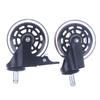 1Pcs Office Chair Caster Wheels Heavy Duty & Safe For All Floors Including Hardwood 3" Rubber Replacement For Desk Floor