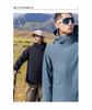 Three-in-One Detachable Windproof Goose Down Jacket: Cold-Resistant, Water-Repellent Outer, Warm Inner Layer for Couples