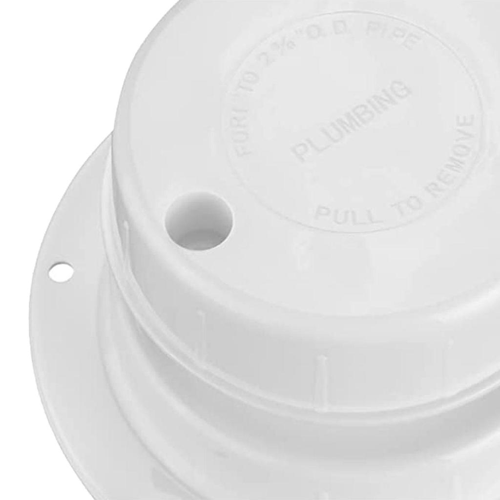 Camper Plumbing Vent Cap Easy Installation White Sewer Vent Replacement Covers for RV Motorhome Trailer Roof