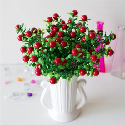 Künstliche Obstblumenpflanzen, Kunststoff, gefälschte Pflanzen, DIY, Hochzeit, Party, Dekoration, Basteln, Dekoration, Zubehör