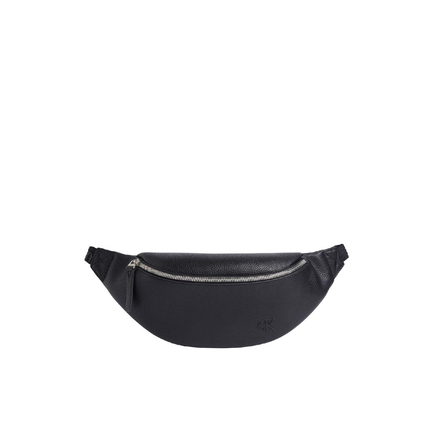 

Черная мужская поясная сумка Сверхлегкая сумка Waistbag38 Pu чёрный
