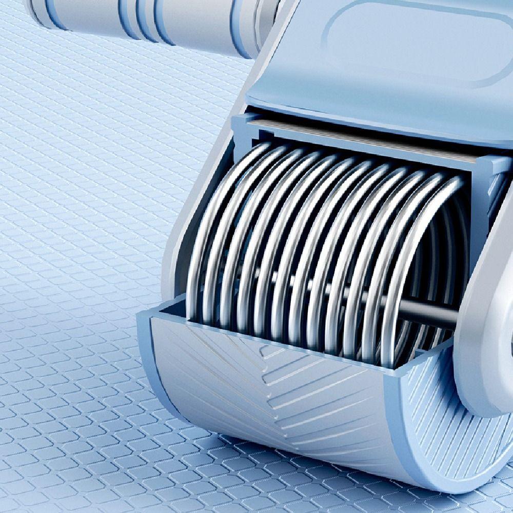 Automatic Rebound Abdominal Workout Roller Dual Wheel Ab Roller  Fitness Equipment