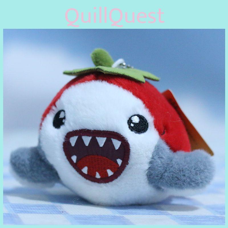 Adorable Plush Shark Keychain Soft Toy Ocean Animal Doll Cute Bag Charm 12cm