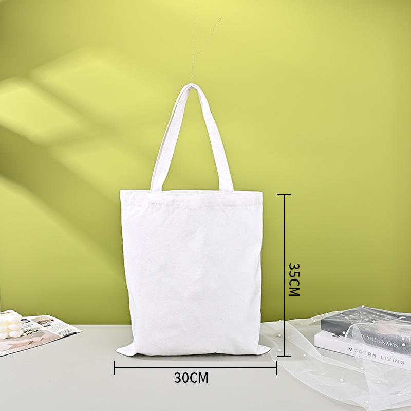 Customized Logo Canvas Shopping Bag - Durable, Eco-friendly, and Ideal for Promotions