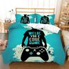 3D Digital Printed Bedding Set Game Machine Pattern Quilt and Pillow Case Set Single/Double Bed Full Size Home Decoration Bedding Set
