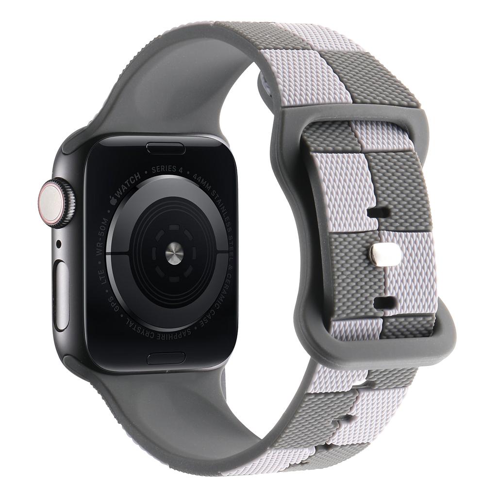 Sport Silicone Band For Apple Watch Strap 40mm 44mm 45mm 46mm Ultra 2 49mm 41mm 42 Mm Wristband Bracelet iWatch Series 7 6 8 9 10 SE 38mm Belt