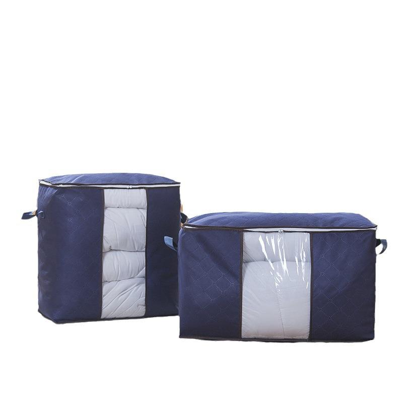 Foldable, Moisture-Proof, Dustproof Clothes and Quilt Organizer Bag