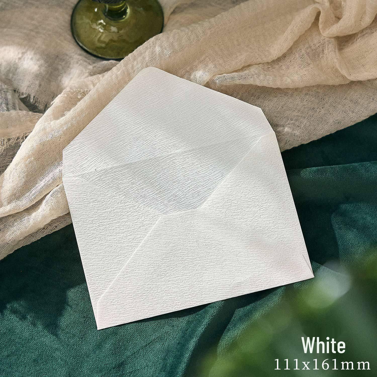 

Retro Love Letter Set: Chinese Style Charcoal Textured Paper & Kraft Envelopes with Sealing Wax