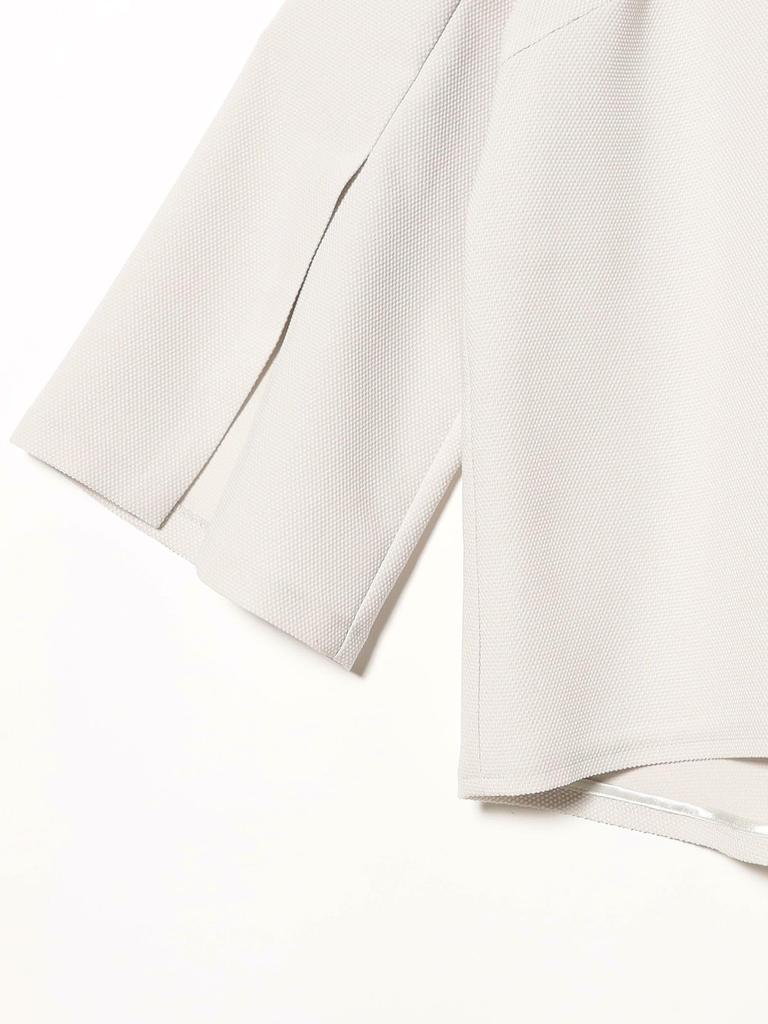 B:MING LIFE STORE by BEAMS Women's L/S Shirt/Blouse, Stretch Pullover (S-O), Light Grey, Size S