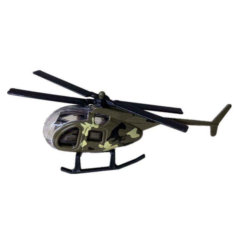 Alloy Military Aircraft Model Decorations Realistic Helicopter Fighter Plane Toy For Boys