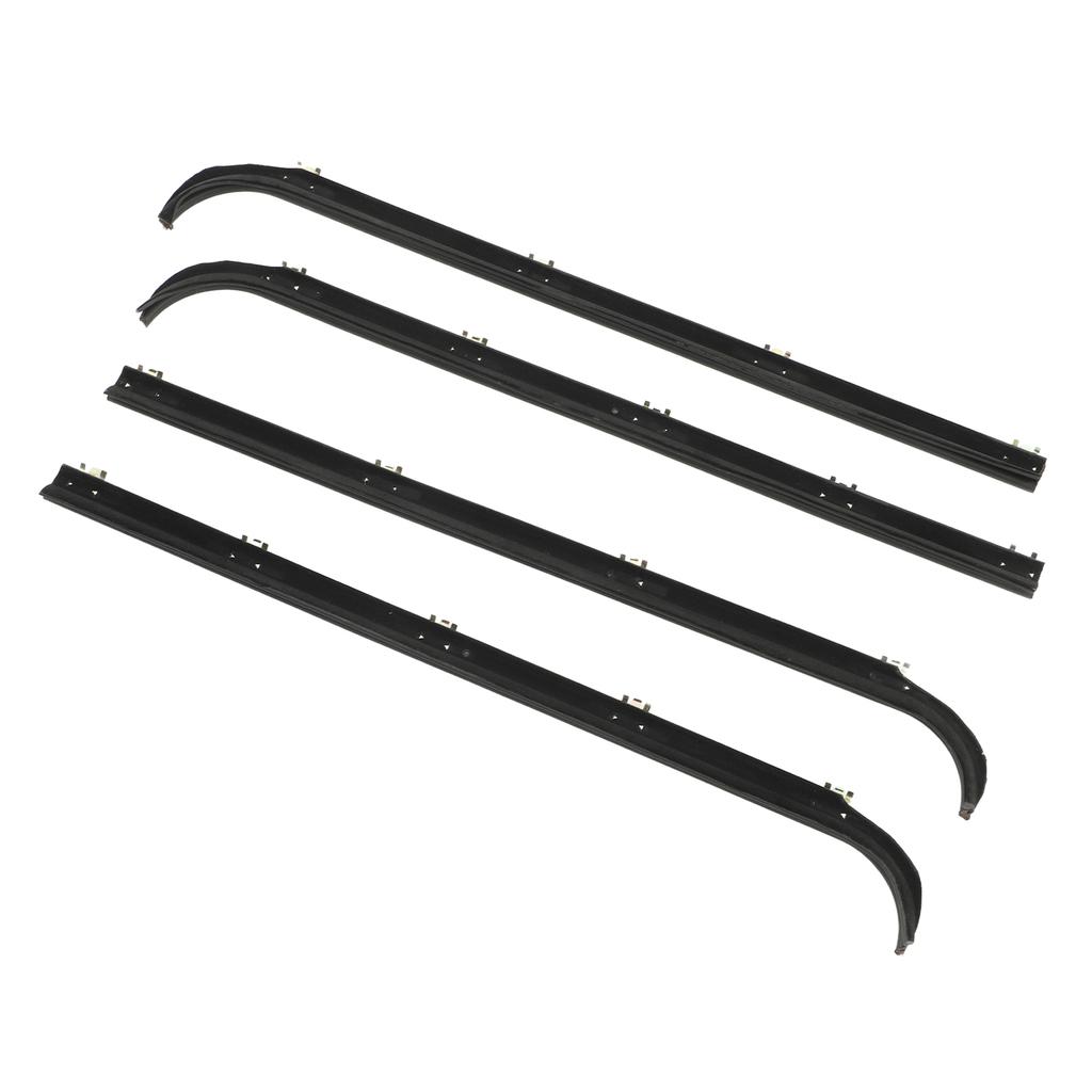 4 Stück Fensterleisten Dichtung Filz E7TZ1521452A Wasserdicht Staubdicht Geräuschreduzierung