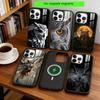 Cute and Cool Owl Phone Case For iPhone17,16,15,14,13,12,11 Plus,Pro Magnetic For Magsafe Wireless Charging