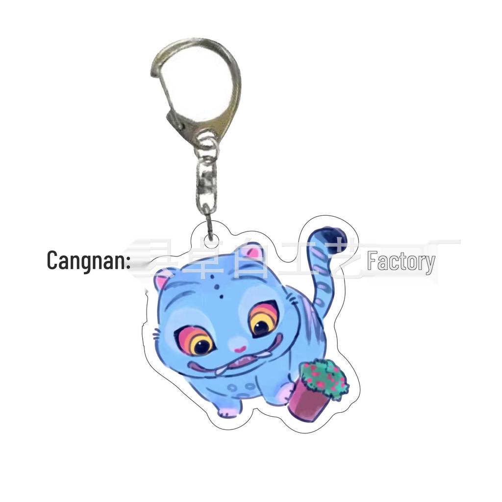 Kpop Demon Hunter Girl Group Keychain: Lumi, Zoe, Mira & Qin Yu Cute Acrylic Schoolbag Pendant
