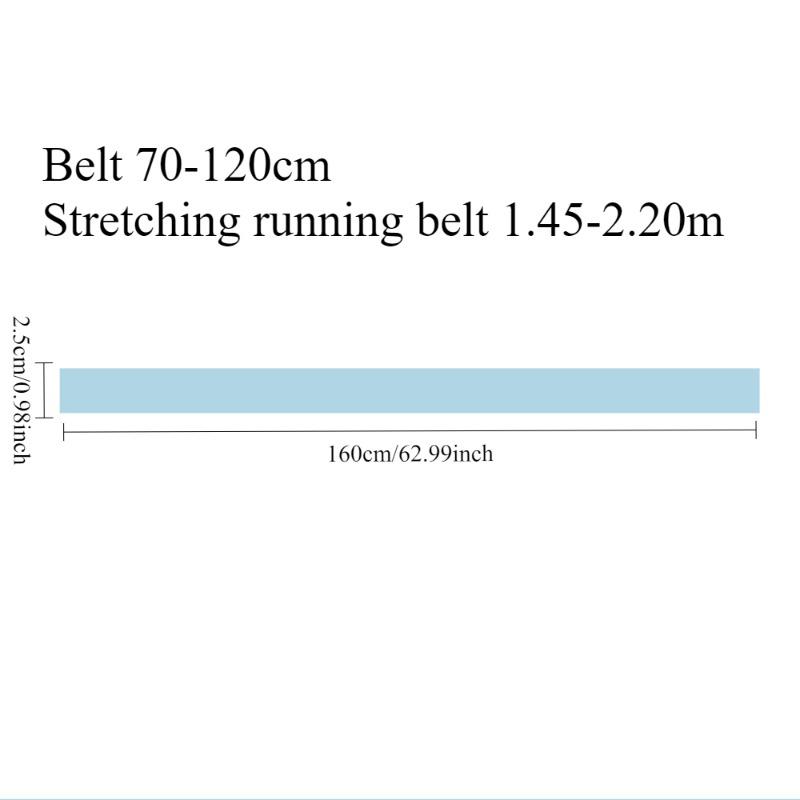 Double Stretch Running Leash Pet Leash Portable Running Reflective Double Stretch Dog Leash