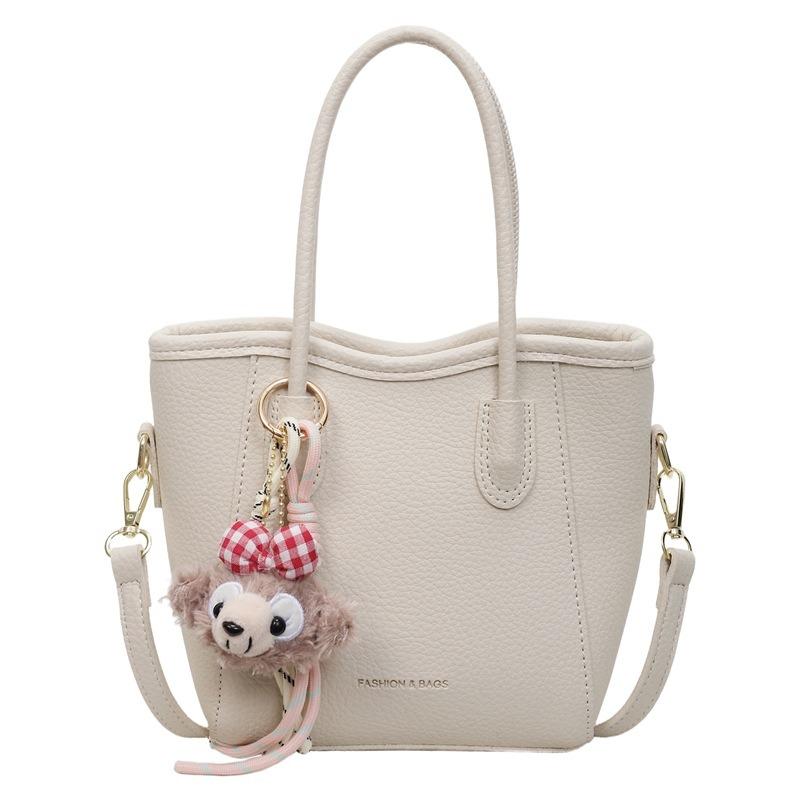 Popular small bag women's summer versatile new simple messenger bag portable bucket bag