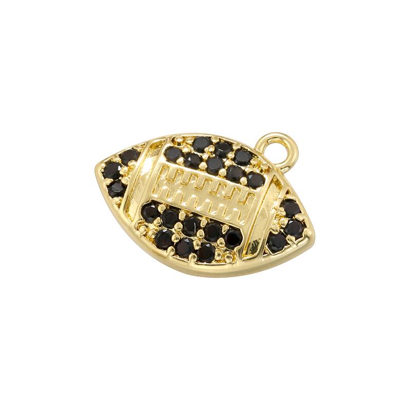 4Pcs/lot,Sports Charms Rugby/Football/Flowers/Celebration Series Pendants DIY Jewelry Accessories:VD1533–VD1544