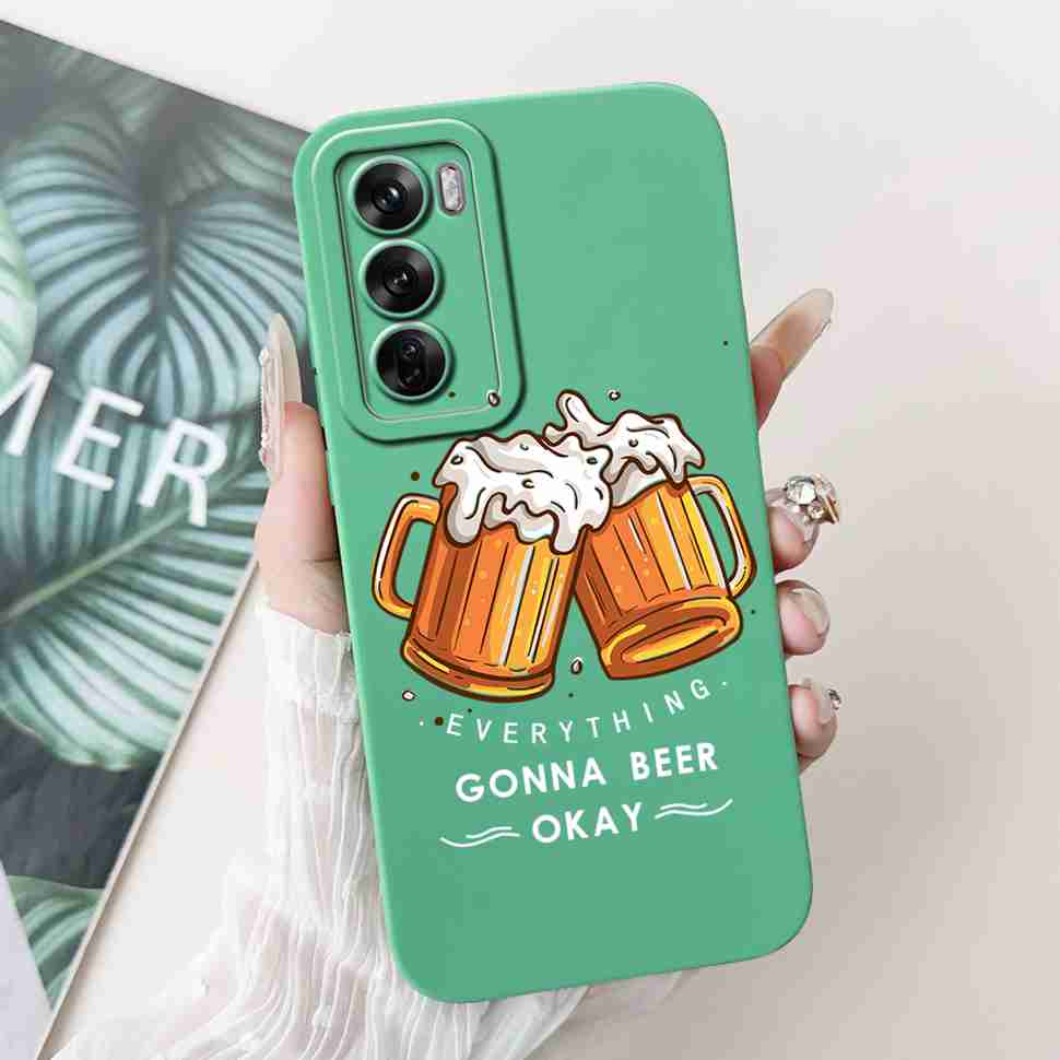 Silicone Case For Oppo Reno12 5G Colorful Small Cat Soft Cover For Oppo Reno 12 F 12F Reno12 FS 5G Protectors Cases Coque