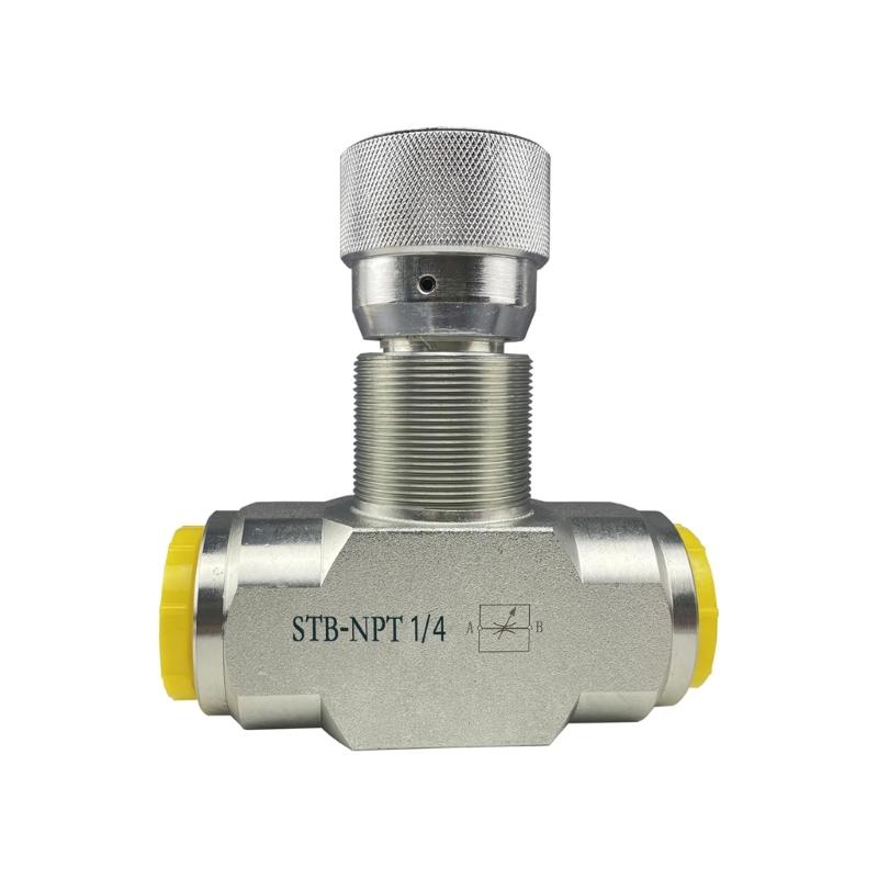 Carbon Steel Single Way Throttle Check Valves Replacement Hydraulic Flows Control Needle Valves For Hydraulic Oil Gas